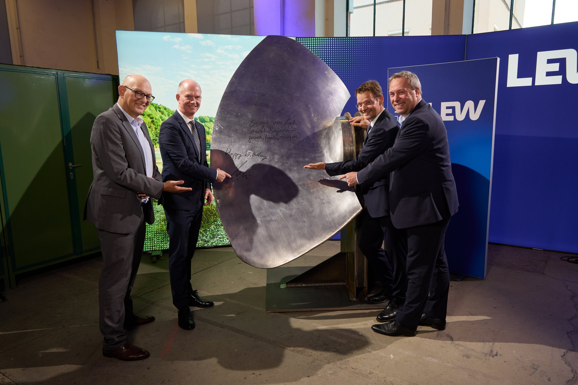 125 Jahre LEW: VBEW gratuliert einem starken Partner der bayerischen Energiewirtschaft